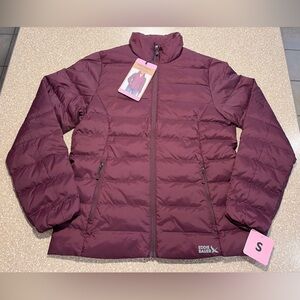 NWT Eddie Bauer Ladies Women’s Down Packable Puffer Jacket Red Small (S) $129